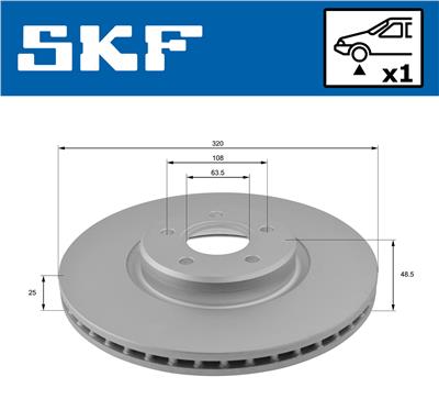 SKF VKBD 80223 V1 EAN: 7316581895670.