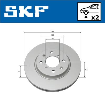 SKF VKBD 80228 V2 EAN: 7316581895724.