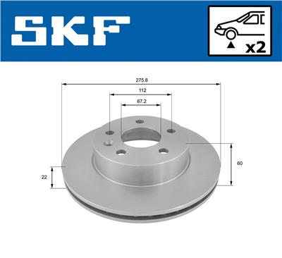 SKF VKBD 80239 V2 EAN: 7316581895847.