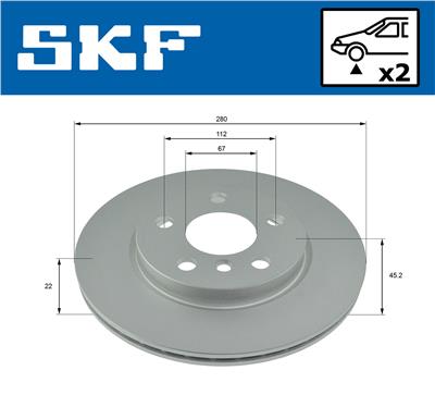 SKF VKBD 80244 V2 EAN: 7316581895908.