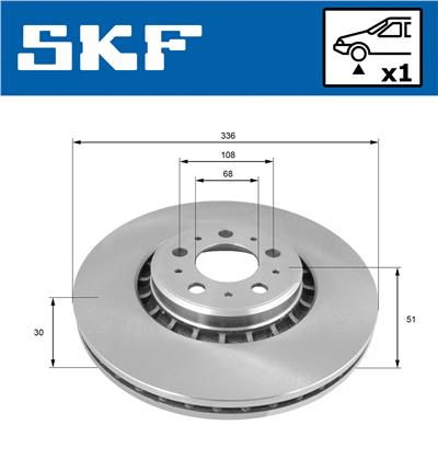 SKF VKBD 80269 V1 EAN: 7316581896196.