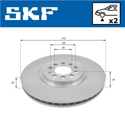 SKF VKBD 80277 V2 EAN: 7316581896301.