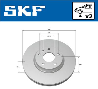 SKF VKBD 80301 V2 EAN: 7316581896554.