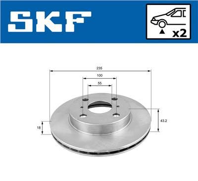 SKF VKBD 80302 V2 EAN: 7316581896561.