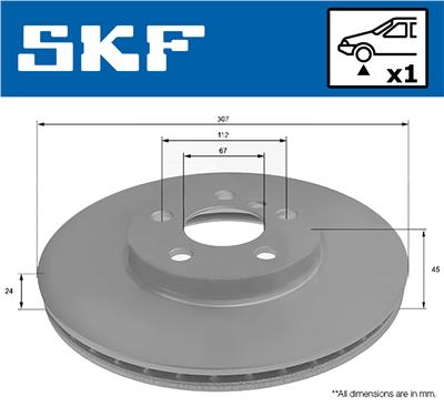 SKF VKBD 80304 V1 EAN: 7316581896585.