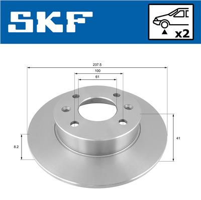 SKF VKBD 80308 S2 EAN: 7316581896622.
