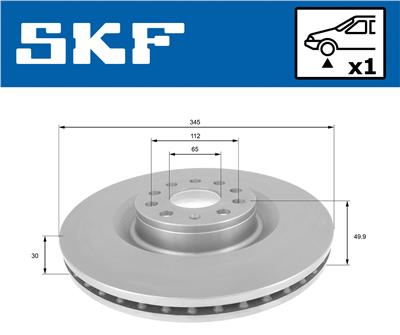 SKF VKBD 80309 V1 EAN: 7316581896639.