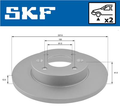 SKF VKBD 80343 S2 EAN: 7316582019891.