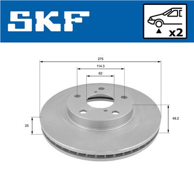 SKF VKBD 80375 V2 EAN: 7316582020163.