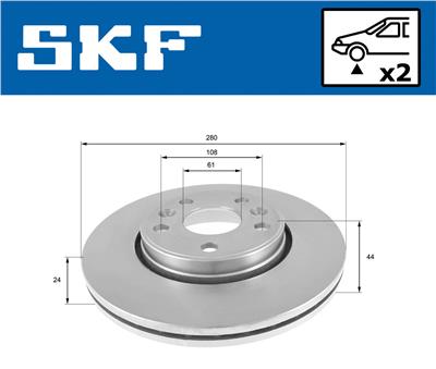 SKF VKBD 80384 V2 EAN: 7316582020231.