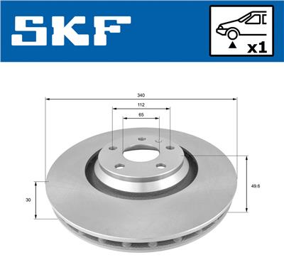 SKF VKBD 80923 V1 EAN: 7316582023287.