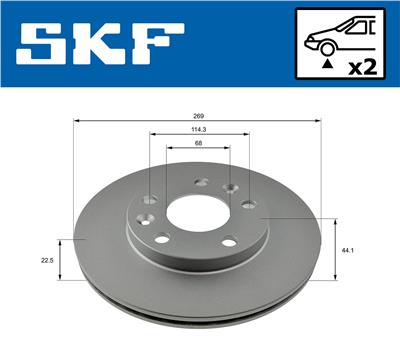 SKF VKBD 81052 V2
