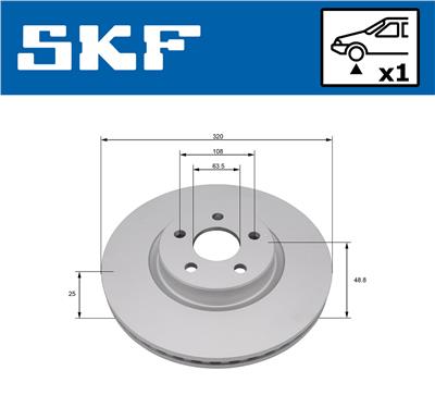 SKF VKBD 81277 V1