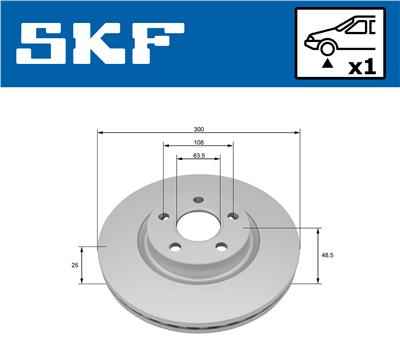 SKF VKBD 81342 V1