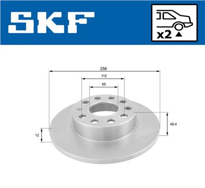 SKF VKBD 90051 S2 EAN: 7316581893706.