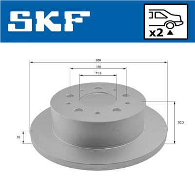 SKF VKBD 90065 S2 EAN: 7316581893843.