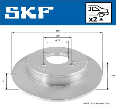 SKF VKBD 90206 S2 EAN: 7316581895403.
