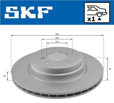 SKF VKBD 90232 V1 EAN: 7316581895779.