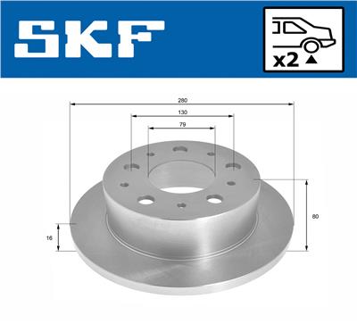 SKF VKBD 90240 S2 EAN: 7316581895854.