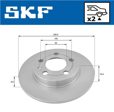SKF VKBD 90361 S2