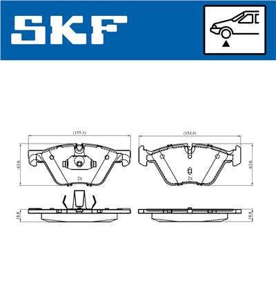 SKF VKBP 80246 EAN: 7316581297610.