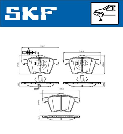 SKF VKBP 80405 E EAN: 7316581300853.