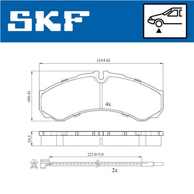 SKF VKBP 80422 E EAN: 7316581300891.