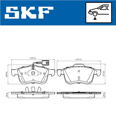 SKF VKBP 80432 E EAN: 7316581301034.