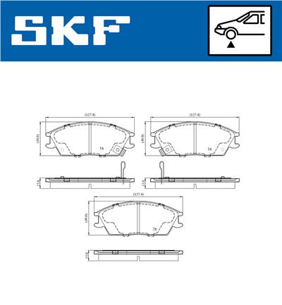 SKF VKBP 80855 A EAN: 7316581495092.