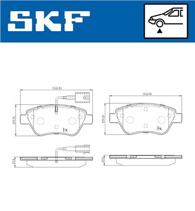 SKF VKBP 80145 E EAN: 7316581298976.