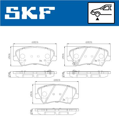 SKF VKBP 80161 A EAN: 7316581297764.