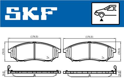 SKF VKBP 80166 A EAN: 7316581297603.