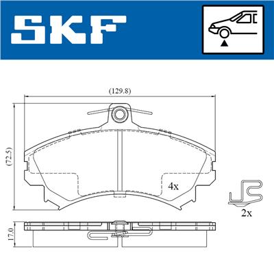 SKF VKBP 80193 A EAN: 7316581299294.