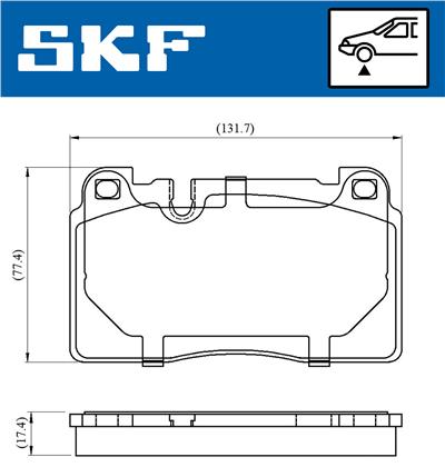 SKF VKBP 80225 EAN: 7316581296972.