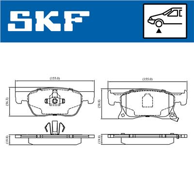 SKF VKBP 80291 A EAN: 7316581300181.