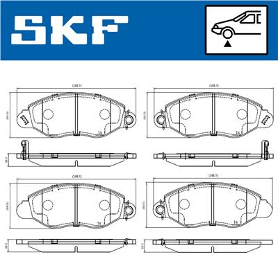 SKF VKBP 80300 A EAN: 7316581300211.