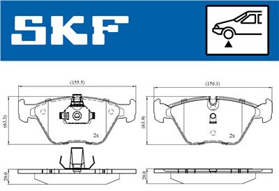 SKF VKBP 80311 EAN: 7316581299324.