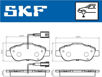 SKF VKBP 80313 E EAN: 7316581300242.