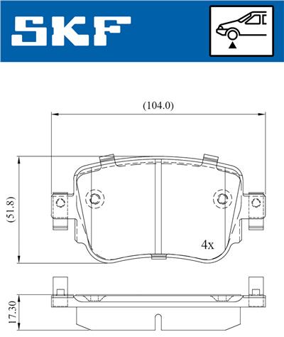 SKF VKBP 80324 EAN: 7316581297276.