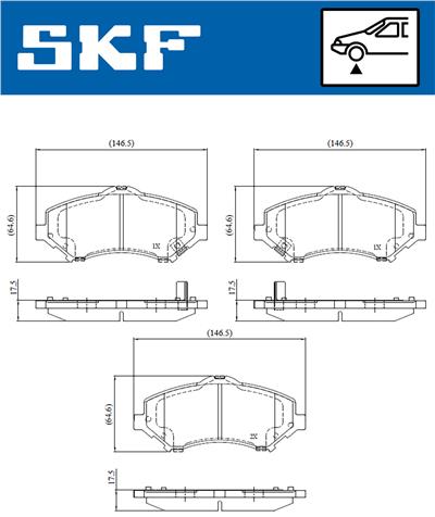 SKF VKBP 80334 A EAN: 7316581300112.