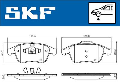 SKF VKBP 80336 EAN: 7316581370382.