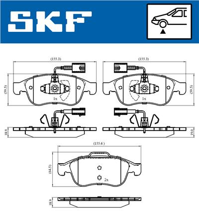 SKF VKBP 80353 E EAN: 7316581300433.