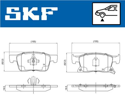 SKF VKBP 80409 A EAN: 7316581300334.