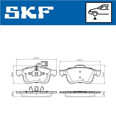 SKF VKBP 80476 E EAN: 7316581300099.