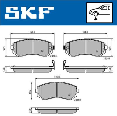 SKF VKBP 80535 A EAN: 7316581300952.