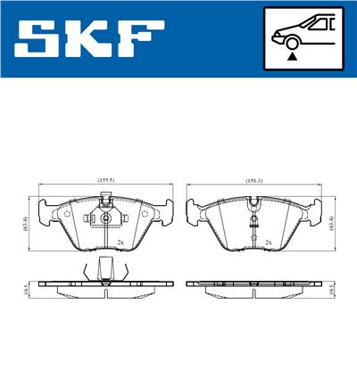SKF VKBP 80548 EAN: 7316581297849.