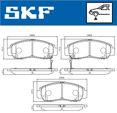 SKF VKBP 80558 A