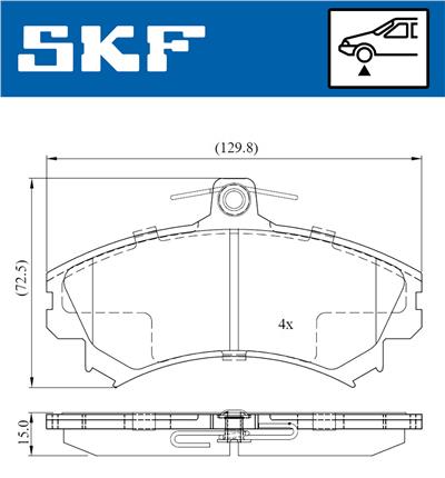 SKF VKBP 80575 A