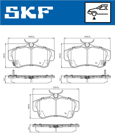 SKF VKBP 80605 A EAN: 7316581299300.