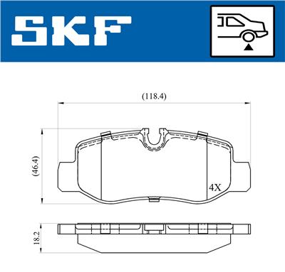 SKF VKBP 90080 EAN: 7316581297818.